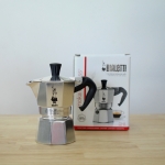 Bialetti หม้อต้ม กาแฟสด รุ่น Moka Express ขนาด 1 cup (สีเงิน)