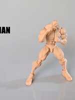 โมเดลดัดท่า Muscle Man