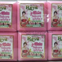 Reya Soap สบู่เรยาสูตรซากุระไวท์ แพค 6ก้อน