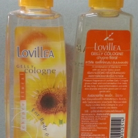 Lovillea Gelly Cologne ลาวีเลียเจลลี่โคโลญจน์100มล.สีเหลืองกลิ่นดอกการ์ดิเนียและพันธุ์ไม้นานาชนิด