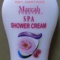 Mareah Spa Shower Cream 1000มล.สีชมพู Rose Hip