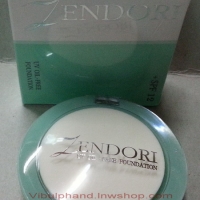 Zendori UV Oil Free Foundation SPF12 เซนโดริแป้งผสมรองพื้น SPF12 เบอร์03 ผิวคล้ำ