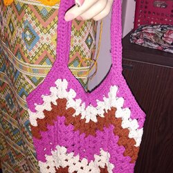 กระเป๋าเชือกฟอกมาตาลดา(ถุงแกง)