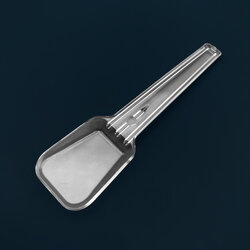 ช้อนไอศครีมพลาสติกหัวตัด (100 ชิ้น แบบแพ็คแยกชิ้น)