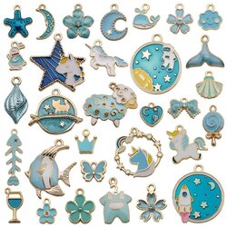 จี้ห้อย (โลหะเคลือบ) 30 ชิ้น/ชุด