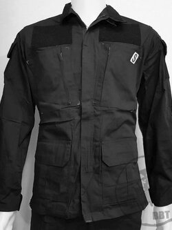 (SALE) ชุด ACU ดำ NO.3 กระเป๋าเฉียง