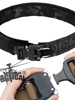 เข็มขัด Tactical 2 ชั้น ทรง Bison