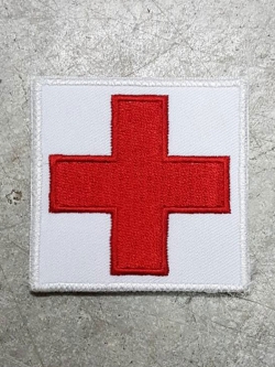 อาร์มพยาบาล 6x6 CM. ตีนตุ๊กแก