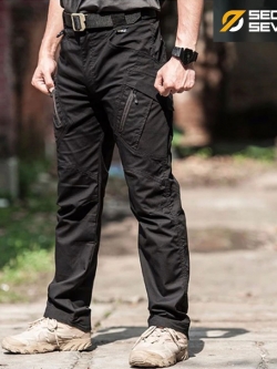 กางเกง Sector Seven IX9C ดำ ผ้าเบา ยืด กันน้ำ (ของแท้)