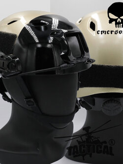 หมวก Emerson FAST สายตรวจ (ทอง-ดำ) รุ่น BJ ปรับขนาดได้