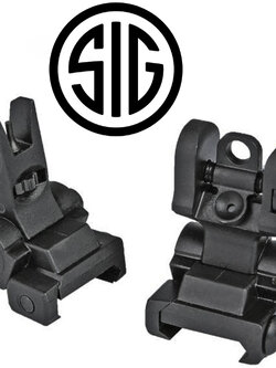 ศูนย์หน้า-หลังพับได้ โลหะ รุ่น SIG