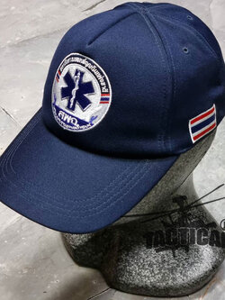 หมวกแก๊ปกรมท่า สพฉ. EMS 1669 ซิปหลัง