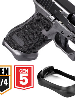 บ่อแม็ก งาน CNC Glock Gen 3/4/5 (3 สี) รุ่น Pro Magwell