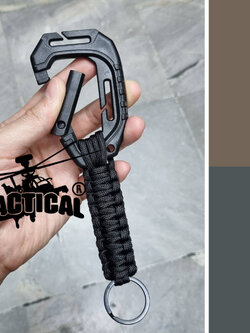 Carabiner Tactical รุ่น D-Clip