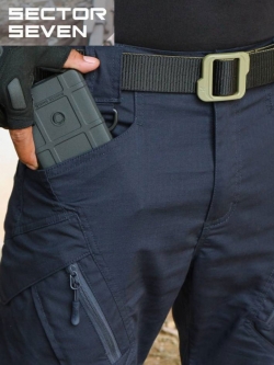 กางเกง Sector Seven IX9C กรมท่า ผ้าเบา ยืด กันน้ำ (ของแท้)
