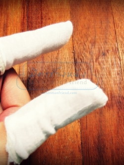 ถุงสวมนิ้ว Cotton กันเปื้อน