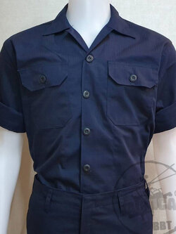 ชุดฝึก ชุดฟาติก 6 กระเป๋า เสียบในกางเกง - กรมท่า