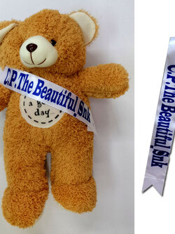 ตุ๊กตาใส่เสื้อ L ใส่สายสะพาย