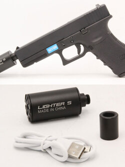 ท่อเก็บเสียงสำหรับยิงลูกเรืองแสง Tracer