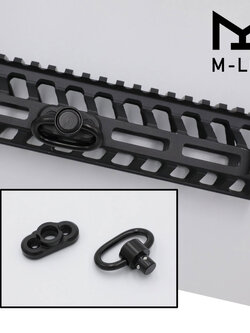 แป้นหูกระวินจับราง M-Lok + หูกระวิน