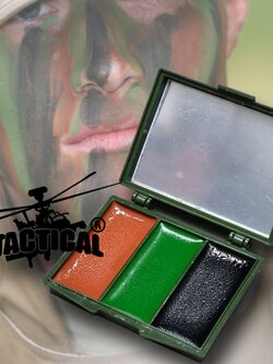 สีพรางหน้า 3 สี