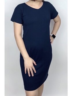 เสื้อยืดแขนสั้นเดรส ไซด์ L