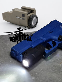 ไฟฉายติดปืนสั้น ทรง Inforce รุ่น APL-C