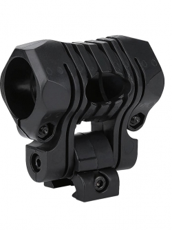 ขาจับไฟฉาย ปรับขึ้นลงได้ ติดหมวก ติดปืน