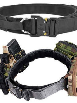 เข็มขัดยุทธวิธี หัว Cobra ทรง IPSC 2 ชั้น