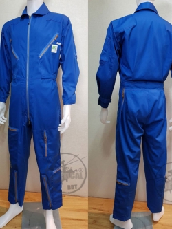 ชุดหมีเปิดซิป สีฟ้า