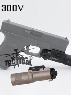 ไฟฉายติดปืน ยี่ห้อ Surefire รุ่น X300V