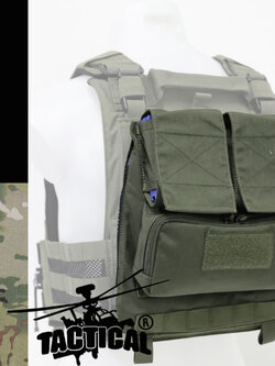 กระเป๋าติดเวส รุ่น Pouch Zip-On Panel 1.0