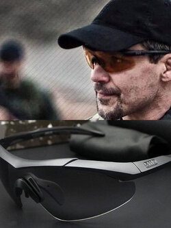 แว่นตา Tactical ใส่กันแดด