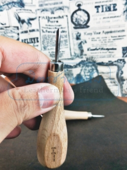 awl ด้ามไม้ปาดแบน เหล็กยาวแบบญี่ปุ่น ขนาด 5-6 มิล ไดม่อน สำเนา