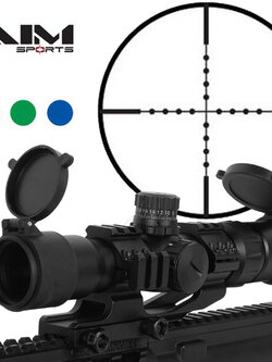 สโคปยิงไว ยี่ห้อ AIM Sports รุ่น 1.5X-4X