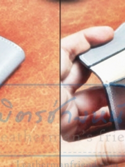 แพทเทิร์น กระเป๋าสตางค์ ผู้หญิง ใบกลาง พับปิดลง