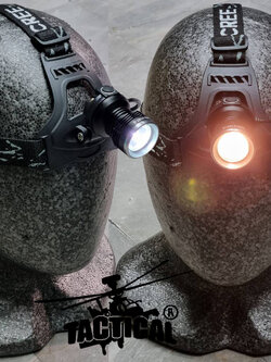 ไฟฉายคาดหัว T621 (ไฟขาว/ส้ม)