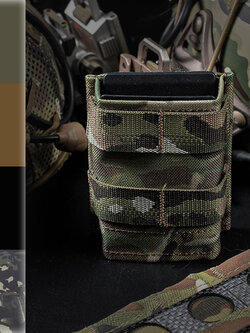 ซองแม็กกาซีนปืนยาว ทรง ESS รุ่น 5.56 (Wosport)