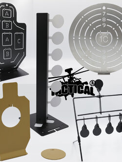 รวมเป้าเพลทเหล็ก สำหรับฝึกซ้อมยิงปืนบีบีกัน