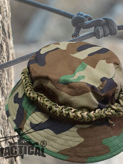 หมวกปีกเชือกถัก (ปีกสั้น)