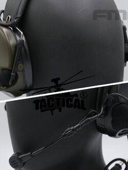 หูฟังสื่อสารตัดเสียงได้ ทรง Comtac III ยี่ห้อ FMA