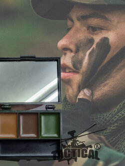 สีพรางหน้า (Face Paint) 4 สี