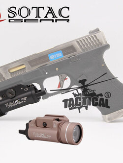 ไฟฉายติดปืนสั้น SOTAC รุ่น TLR-1