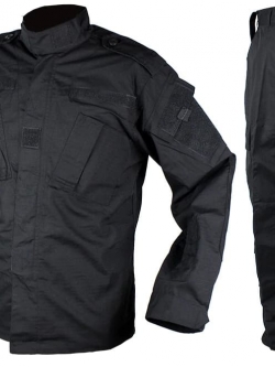 ชุดเวสกระเป๋าเฉียง สีดำ