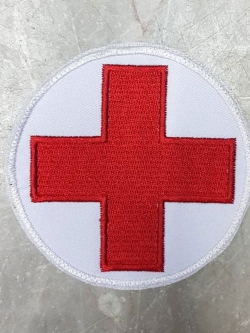 อาร์มพยาบาล กลม ขนาด เส้นผ่าศูนย์กลาง 8.5 CM. ตีนตุ๊กแก