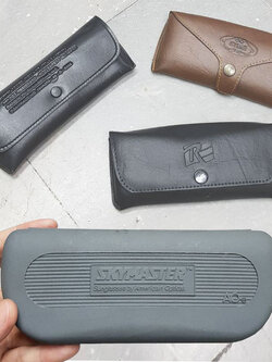 ซองใส่แว่นสายตา สอดเข็มขัด