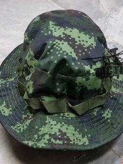 หมวกปีกสั้น พรางดิจิตอลทบ.สีใหม่ (ปีกนิ่ม)