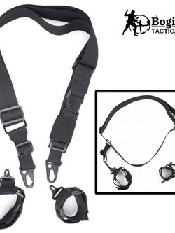 สายสะพายปืนแบบหัว-ท้าย 2 จุด (สายรัดแทนหูกระวิน 2 จุด)