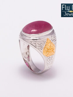 แหวนราหู พลอยทับทิม