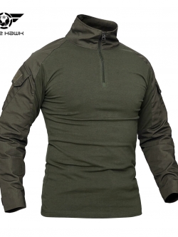 Combat Shirt ยี่ห้อ Pave Hawk เขียว